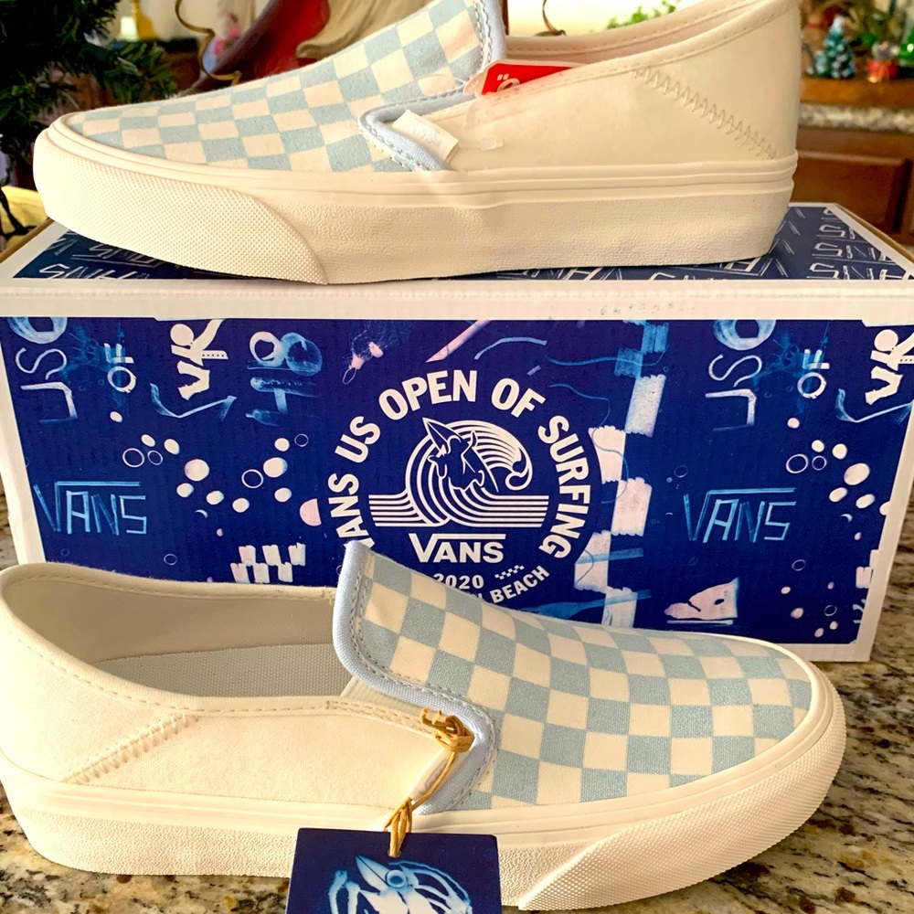 NIB: Vans Slip On sf checkerboard mrshmlw